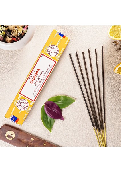 Satya Champa Aromalı Masala El Yapımı Çubuk Tütsü