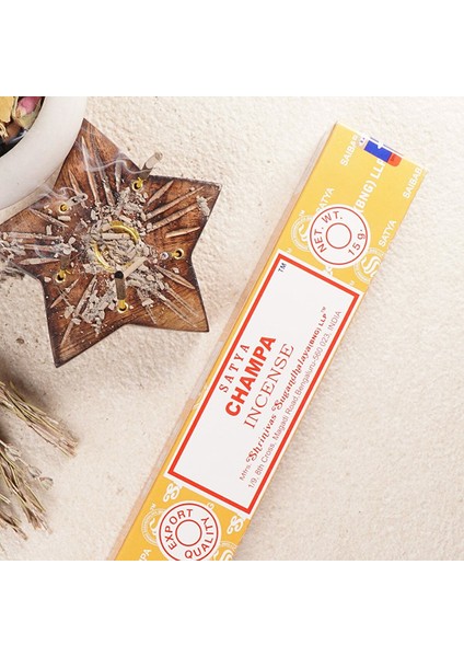 Satya Champa Aromalı Masala El Yapımı Çubuk Tütsü