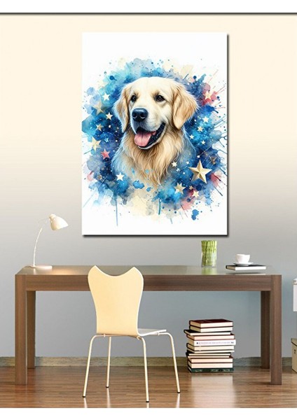 Kanvas Tablo Yıldızlar ve Köpek fiyatları