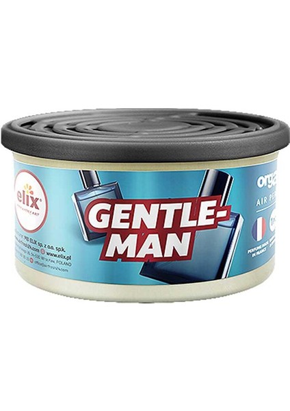 Organik Metal Kutuda Doğal Liflere Emdirilmiş Özel Aromalı Koku - Gentleman