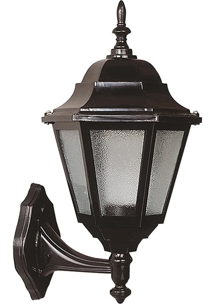 Bahçe Aplik E27 12W 28X23CM Abs Siyah -BAP-68206-BSY fiyatları