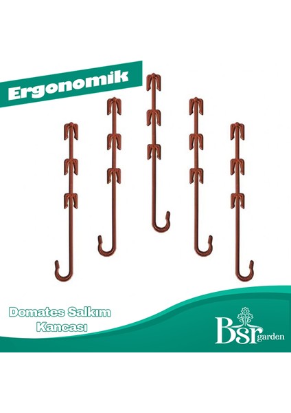 Salkım Tutucu J Baston 500 Adet - Bsr Garden fırsatları