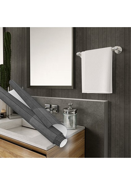 Siyah Kendinden Yapışkanlı Folyo, Laminent Parke Görünümlü Mobilya Kaplama Kağıdı 0144 90X1500 cm fırsatları