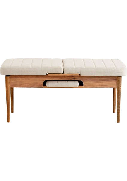 Sembol Bench Atlanti̇k Krem