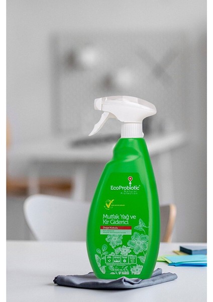 Organik Mutfak Yağ ve Kir Giderici 500 ml Sprey