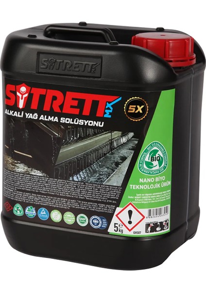 Alkali Yağ Alma Solüsyonu 5 L