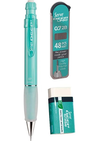 Serve Deep 3lü Okul Seti Su Yeşili fiyatları