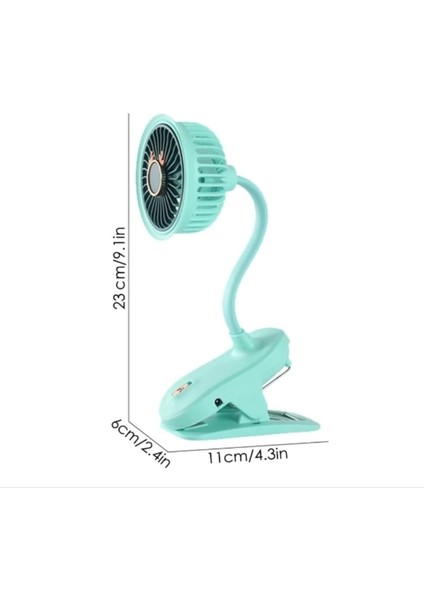 Mini Taşınabilir Bebek Arabası Fanı, 360° Dönebilen Elektrikli Hava Sirkülatörü fiyatları