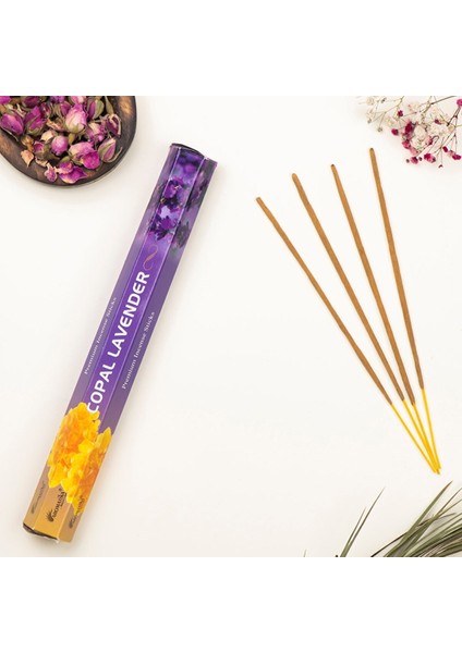 Copal & Lavender Doğal Premium Çubuk Tütsü