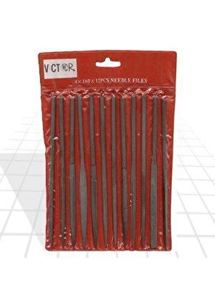 Victor 29307 Saatçi Eğe Takımı 12 Parça