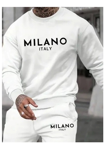 Erkek Uzun Kollu Baskı Detaylı Iki Iplik Takım fiyatları