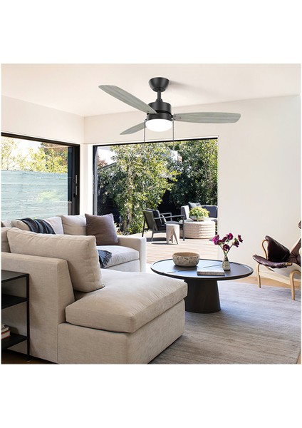 Classy 3 Kanatlı LED Siyah 111CM Tavan Vantilatörü fiyatları