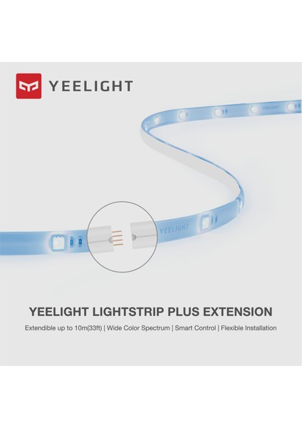 Yeelight LED Işık Şeridi Uzatması (1m) 6924922200857 fiyatları