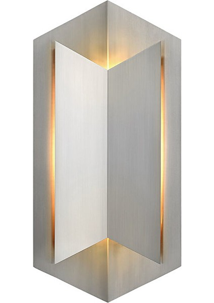 Theory LED Duvar Aplik 32*13CM 7 Watt Gri