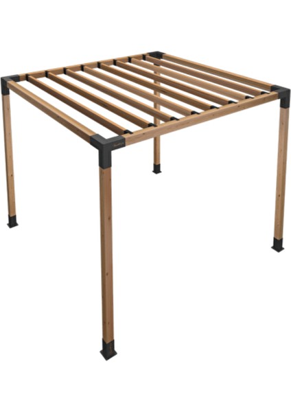4×9 Ahşaplar Için Colflex Pergola Gölgelik Kiriş Duvar Braketi 16 Parça fırsatları