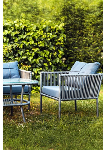 Oscar 4 Kişilik Çay Seti – Rattan Koltuk ve Temperli Cam Masalı Bahçe ve Balkon Oturma Takımı fırsatları