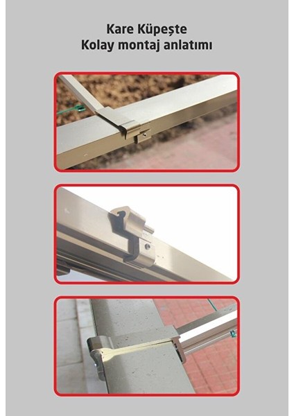 Kare Küpeşte Alüminyum Balkon Çamaşır Kurutmalık 80X30 mm fiyatları