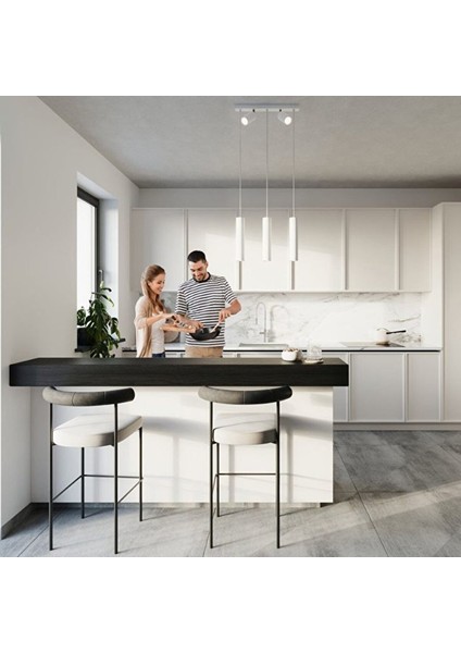Masa Üstü LED Avize Beyaz LED Spot Bar ve Tezgah Üstü LED Avize Panasonıc Günışığı Ampullü fiyatları