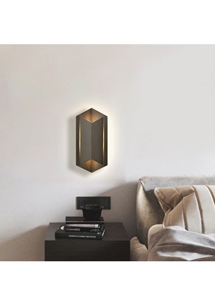 Theory LED Duvar Aplik 32*13CM 7 Watt Siyah Gövde fiyatları