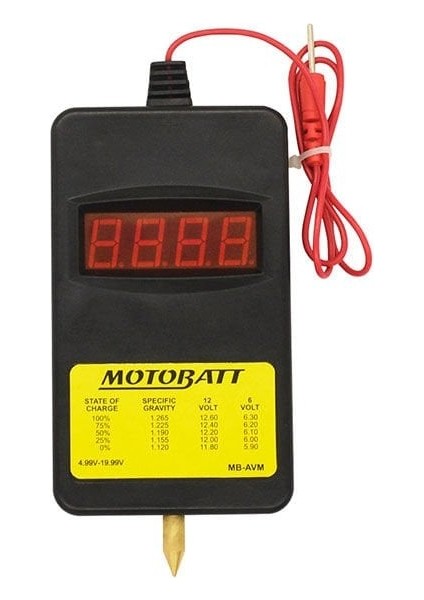 Motobatt Akü Test Cihazı 6V-12V