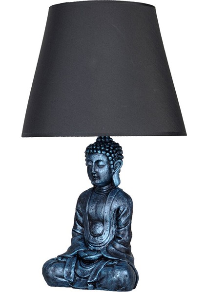Modern Dizayn Buda Abajur Turkuaz Gri fiyatları