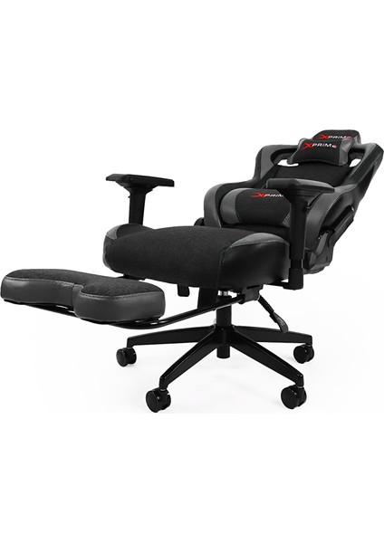 Over Pro. Oyuncu Koltuğu Hybrid Kumaş Gri