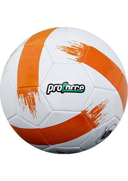 Futbol Topu SC50 Turuncu-Beyaz