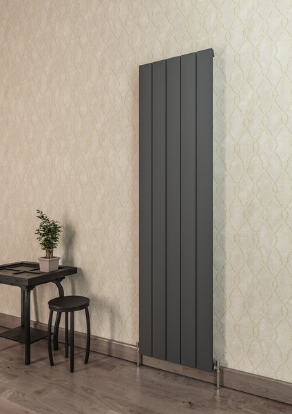 Drama Alüminyum Radyatör 470 x 1800 Pütürlü Antrasit 7946