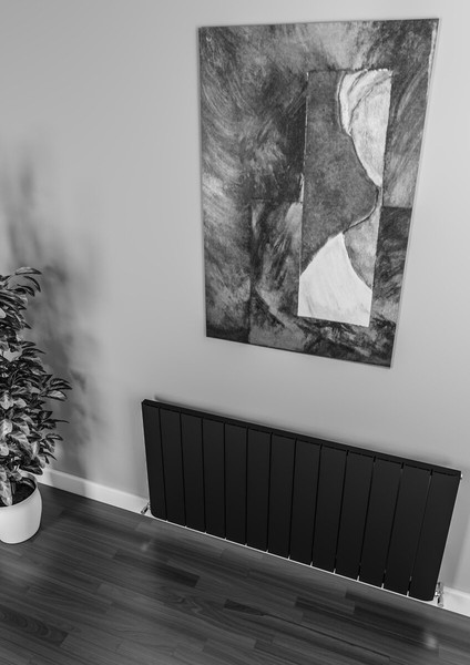 Selanik Alüminyum Radyatör 1230 x 600 Pütürlü Siyah Ral 9005 fiyatları