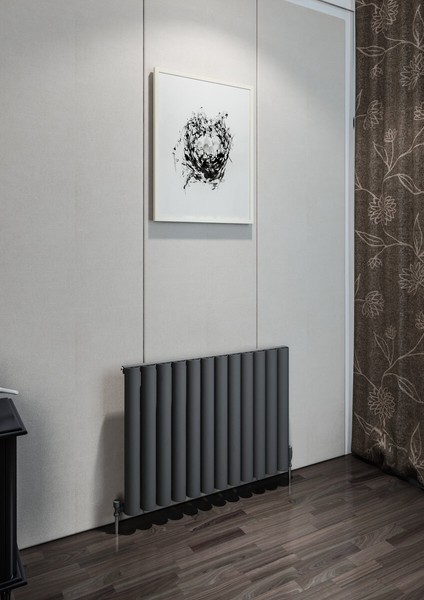 Birgi Alüminyum Radyatör 835 x 600 Pütürlü Antrasit 7946