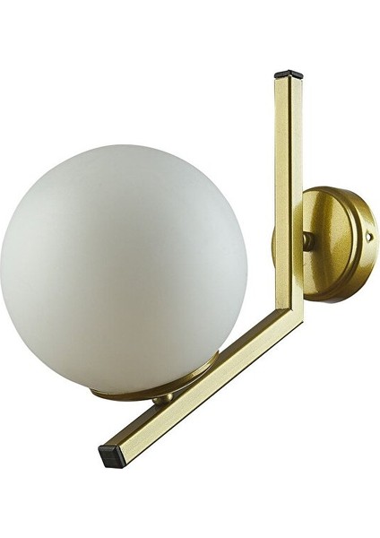 Tanya Modern Tasarım Kapalı Globe Camlı Aplik