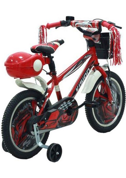 Jump 16" Jant Vitessiz V-Fren Çocuk Bisikleti Kırmızı fiyatları