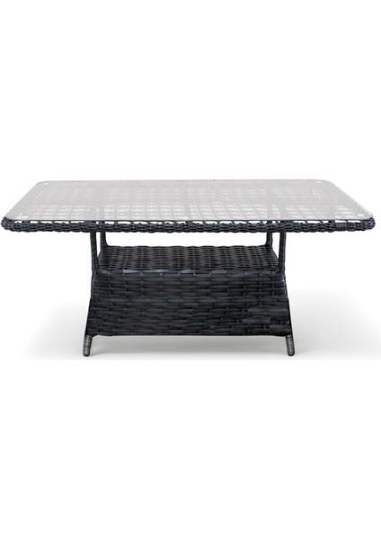 Leo 3'lü Rattan Bahçe Oturma Grubu - 3+1+1+2 Puf + Masa Bahçe Takımı - Özel Teslimat ve Montaj fiyatları