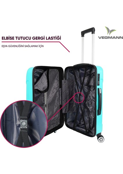 Vela Su Yeşili Büyük Boy Valiz fırsatları