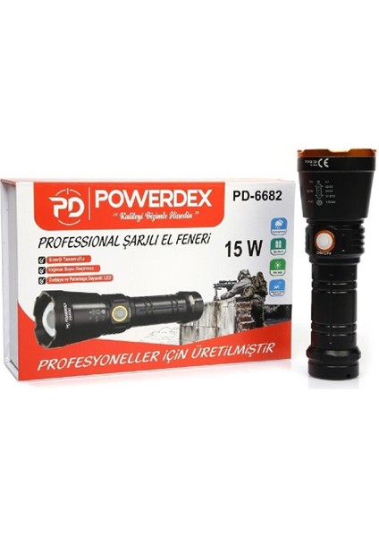 PD-6682 Şarjli El Feneri̇ fiyatları