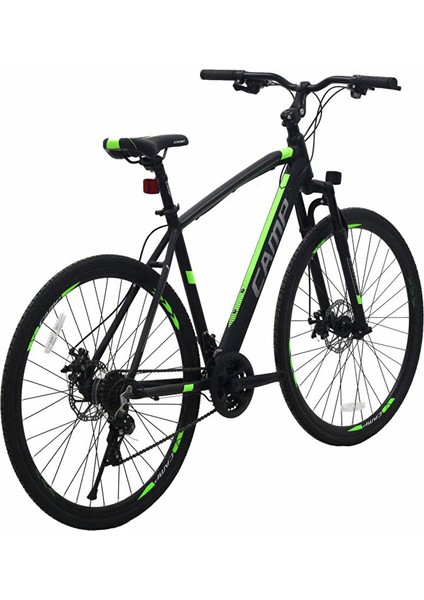 Camp Trekkıng 700X50C 28” Shimano ST-EF41 Mekanik Disk Fren Şehir Bisikleti Siyah - Yeşil fiyatları