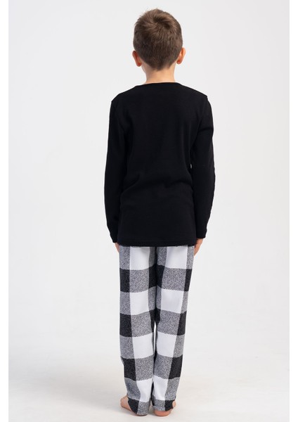 Pamuklu Erkek Çocukinterlok Uzun Kol Pijama Takım(7-8/13-14) , 403354 fırsatları