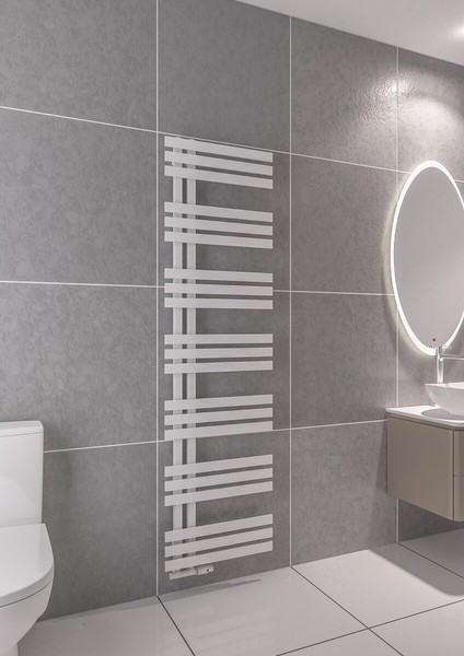 Elche Çelik Dizayn Havlupan 500 x 1800 Pütürlü Beyaz Ral 9016