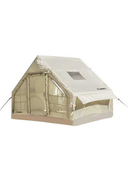 Bigless Glamping Cotton Inflatable Şişme Çadır Baca Çıkışlı