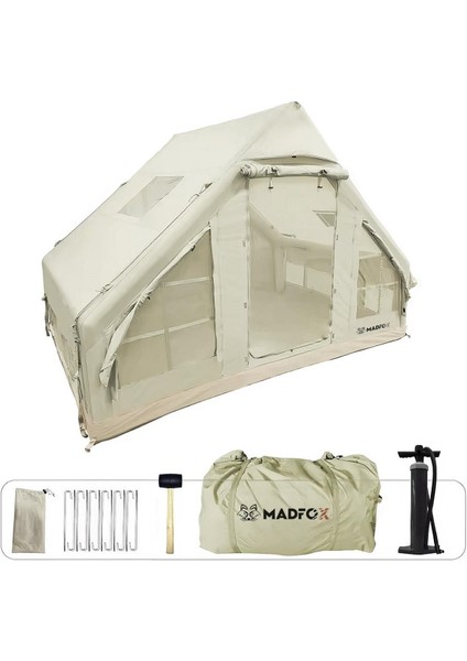 Bigless Glamping Cotton Inflatable Şişme Çadır Baca Çıkışlı fırsatları