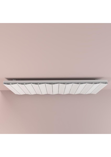 Cunda 2025 Tasarım Yeni Nesil Alüminyum Dizayn Panel Radyatör EN:142 cm x Boy:60 cm Beyaz fiyatları