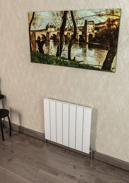 Drama Alüminyum Radyatör 660 x 600 Pütürlü Beyaz Ral 9016 fiyatları