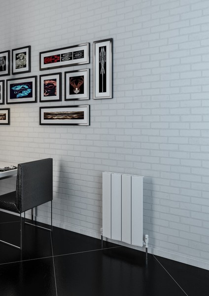 Cunda Alüminyum Radyatör 375 x 600 Pütürlü Beyaz Ral 9016