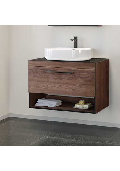 Knidos 90 cm Navaro Banyo Dolabı Takımı ve Boy Dolabı fiyatları
