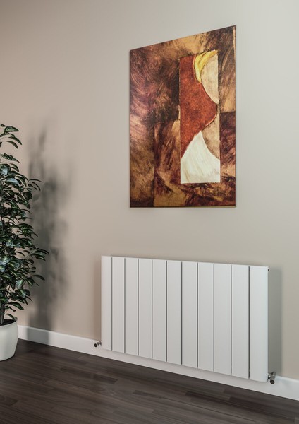 Selanik Alüminyum Radyatör 1040 x 600 Pütürlü Beyaz Ral 9016