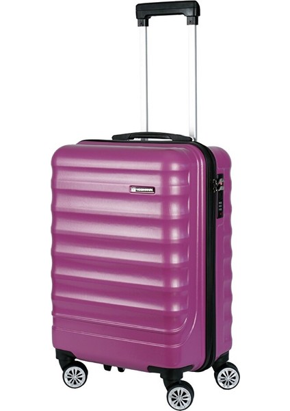Delphin Serisi Violet Kabin Boy Valiz , Bavul Violet