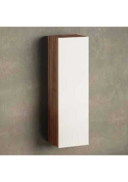 Lines Banyo Boy Dolabı 33CM Beyaz Melamin