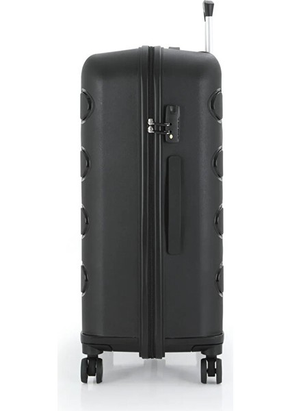 Kırılmaz Polipropilen 2'li Valiz Seti Büyük & Kabin Siyah V376 modelleri