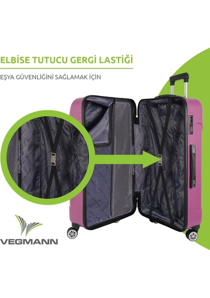 Vela Violet 3'lü Valiz Seti Violet indirimleri
