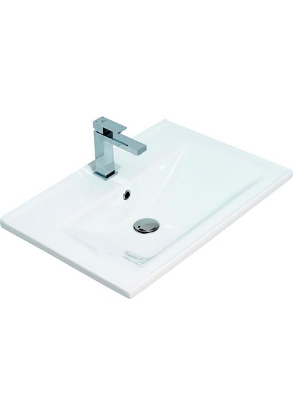 Mersin 65 cm Mdf Banyo Dolabı Seti Atlantik Çam - Siyah fırsatları